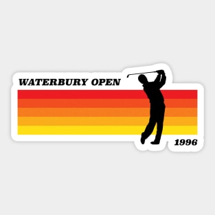 Waterbury Open | Happy Gilmore | Retro Style Sticker